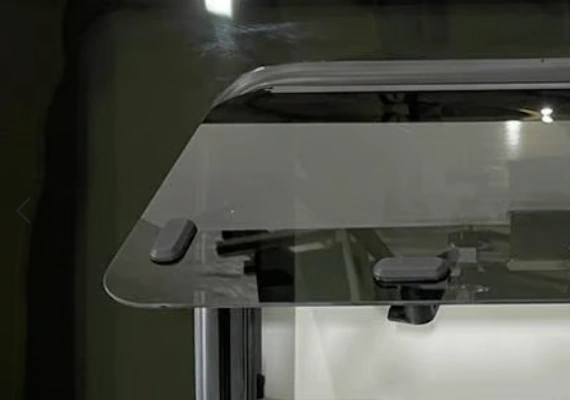 ESG Sicherheitsglas für Ausstellfenster Ford Custom Detail