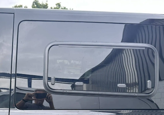 Ausstellfenster Ford Custom - Isolierverglasung für Transit Custom Camper