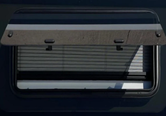 Ausstellfenster Sprinter Flügeltür ab 2008-2017 W906 - Aluminium-Doppelrahmen