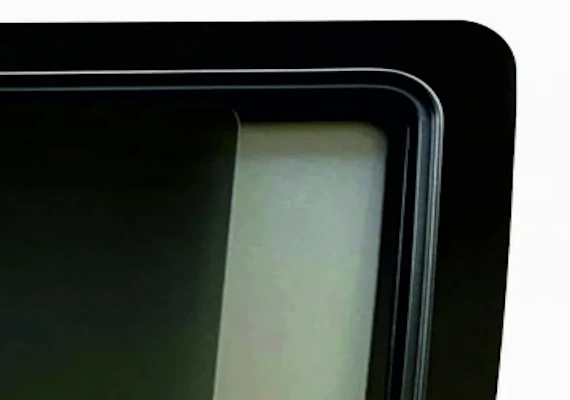 Detailaufnahme Galaxy-Schwarz Tönung Schiebefenster Sprinter ab 2006